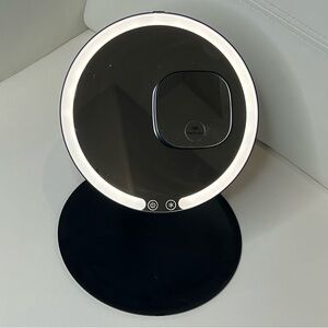 Glo Tech 7” Foldable Travel LED Mirror NWOT